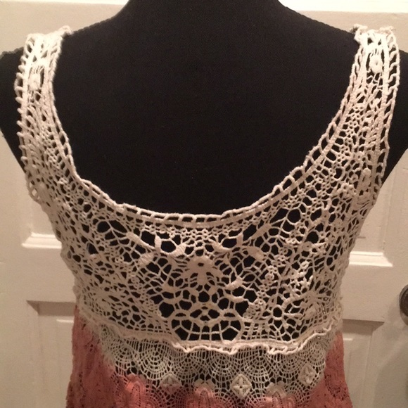 VINTAGE COTTON CROCHETED TOP NEW $30 NOW $15 - Picture 5 of 5